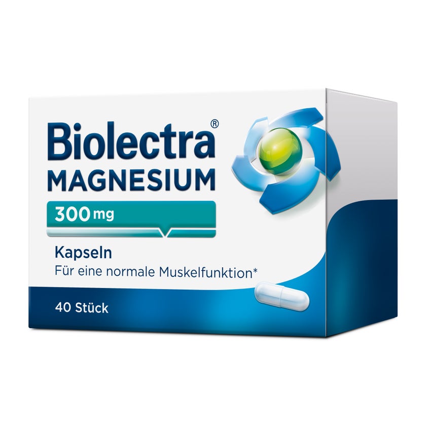Biolectra Magnesium 300 mg Kapseln 40 St