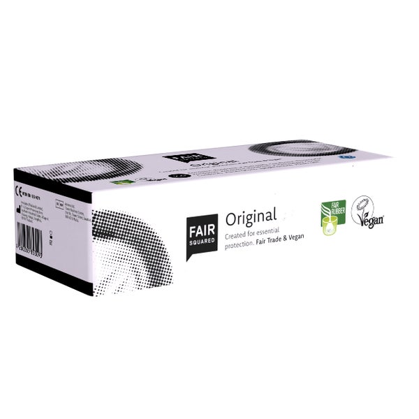 Original Kondome 100 Stück - Vegan, Fair Trade, 55 mm breit (100 Kondome) 100 St
