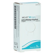 Produktabbildung: Miclast 80 mg/g wirkstoffhaltiger Nagell - Reimport 3 ml