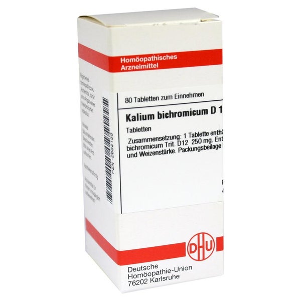 Kalium Bichromicum D 12 Tabletten 80 St