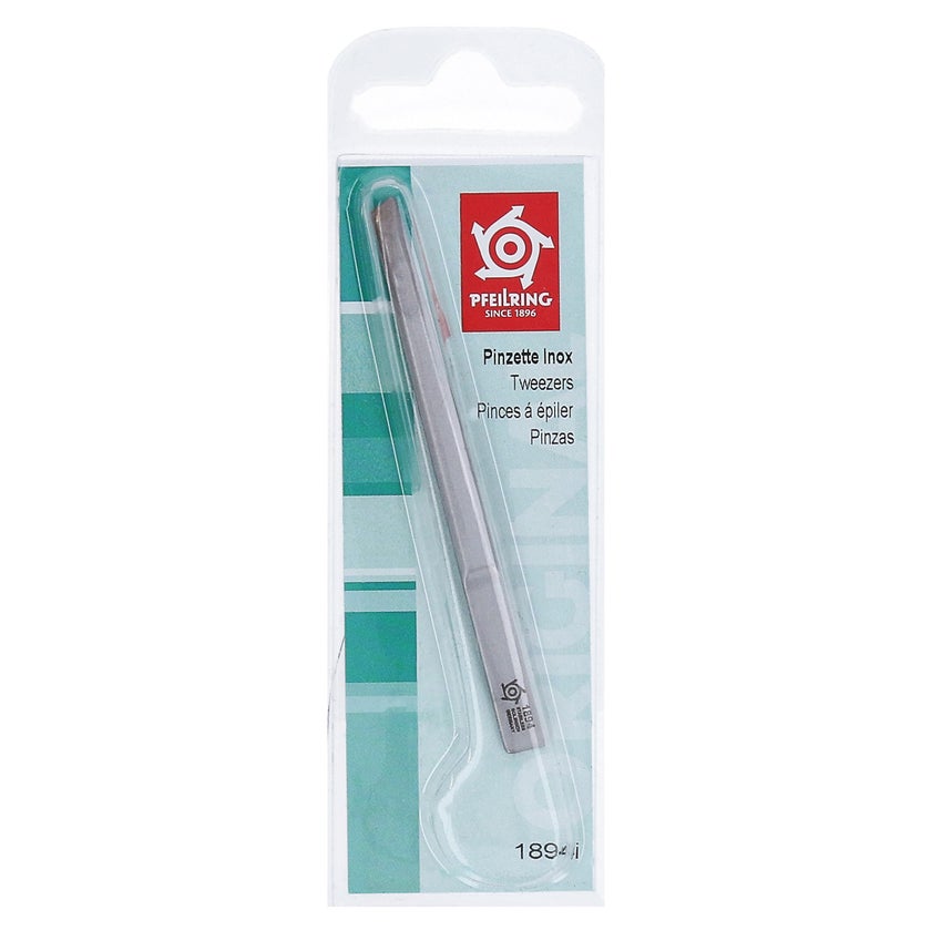 Pinzette Schräg Rostfrei INOX 1 St
