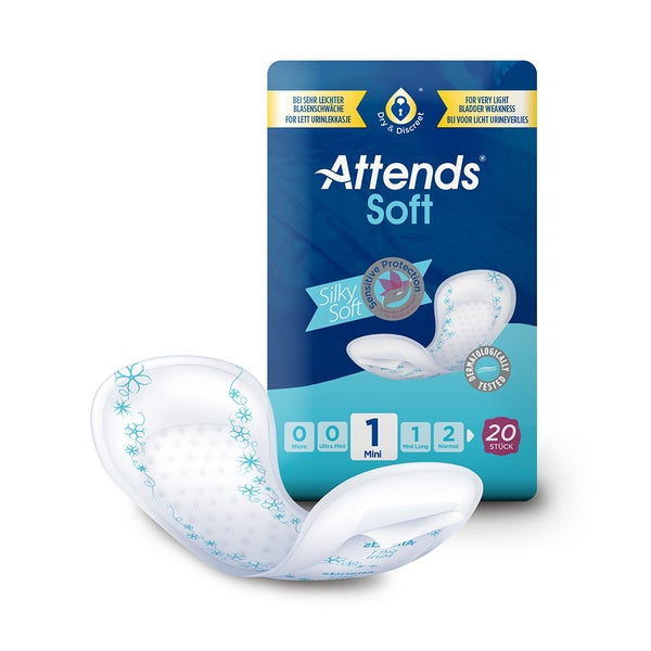 Attends Soft 1 Mini Einlagen 20er Pack 20 St