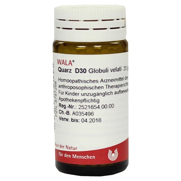 Quarz D 30 Globuli 20 g