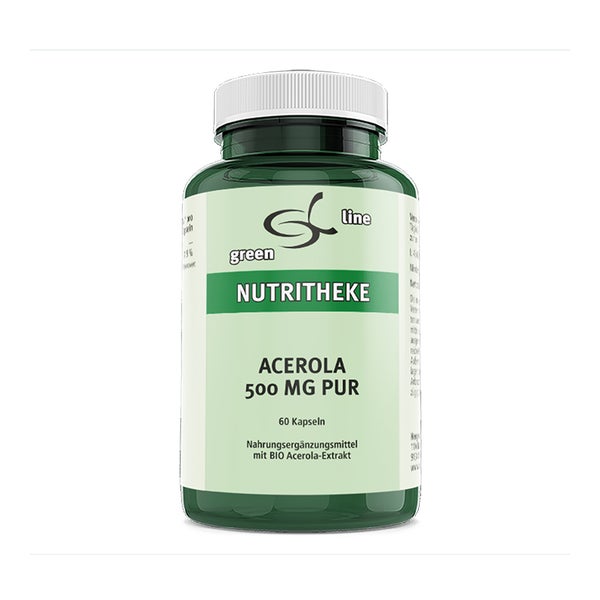 Acerola 500 mg pur Kapseln 180 St