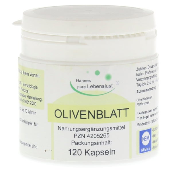 Olivenblatt-extrakt Vegi Kapseln 120 St