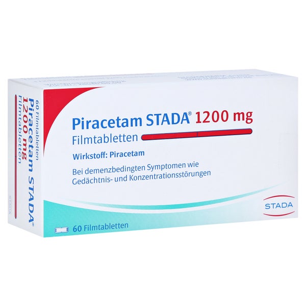 Piracetam Stada 1200 mg Filmtabletten 60 St