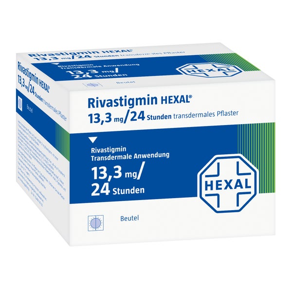 RIVASTIGMIN HEXAL 13,3 mg/24 Std. transd.Pflaster 90 St