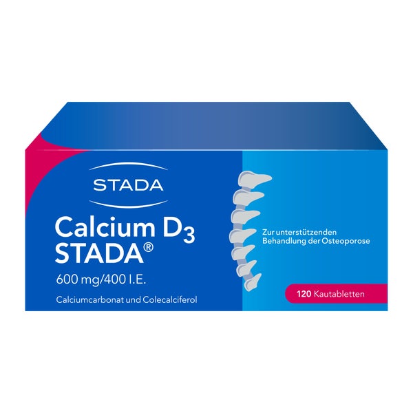 Calcium D3 STADA 600mg/400 I.E. 120 St