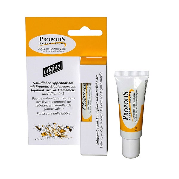 Propolis Lippenbalsam Tube Original mit Bio-Bienenwachs 10ml 10 ml