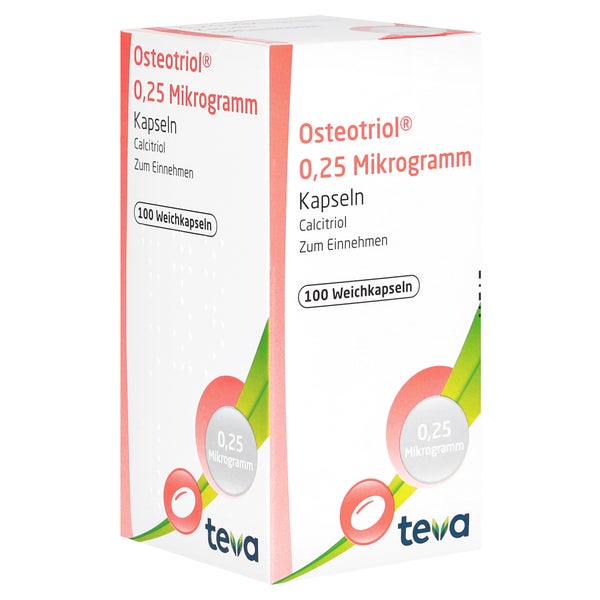 Osteotriol 0,25 µg Kapseln 100 St