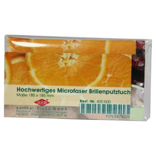 Brillenputztücher Mikrofaser 185x185 mm 1 St