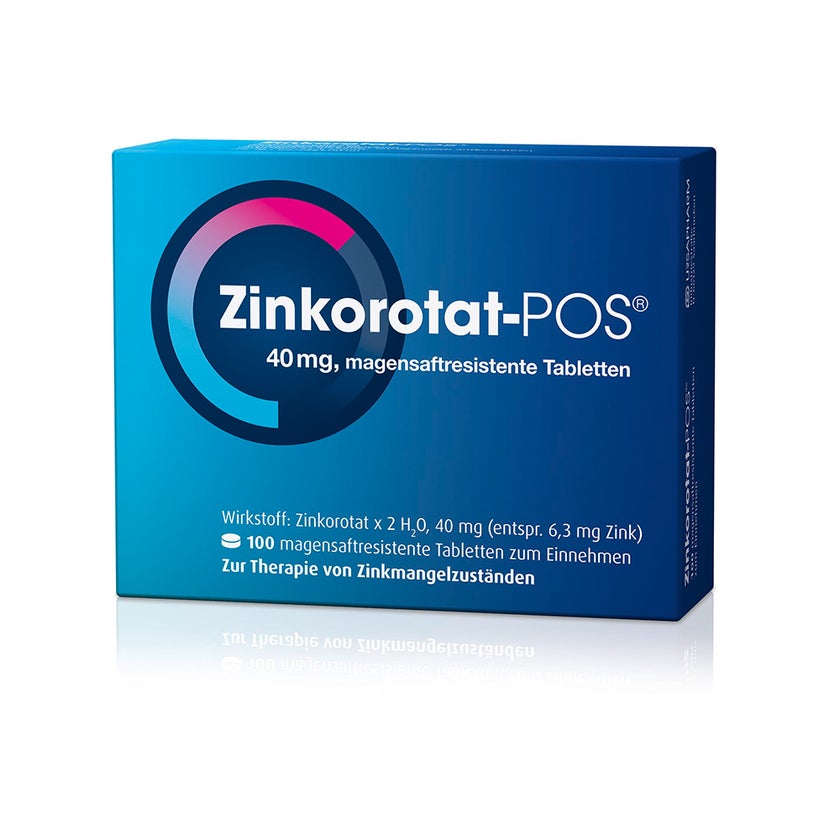 Zinkorotat POS 40 mg 100 St