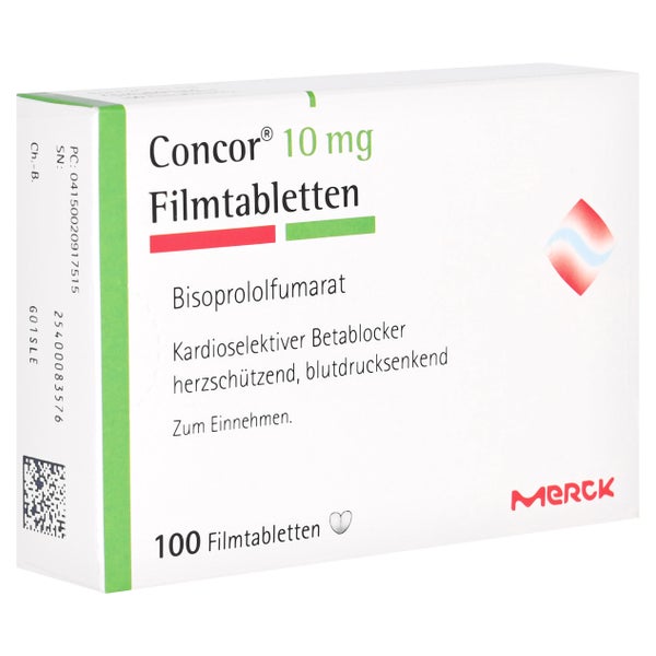Concor 10 mg Filmtabletten 100 St
