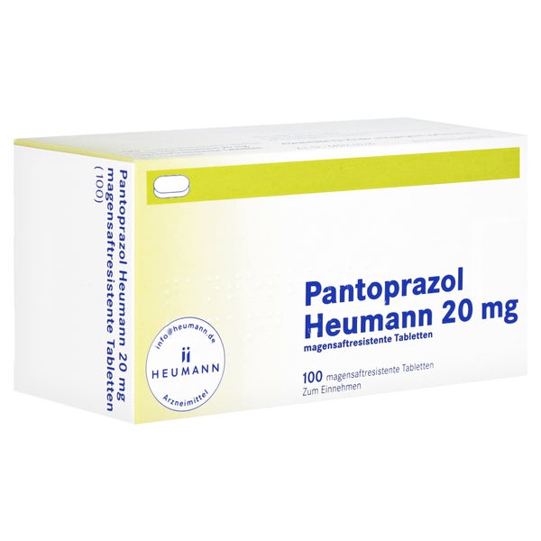 PANTOPRAZOL Heumann 20 mg 100 St