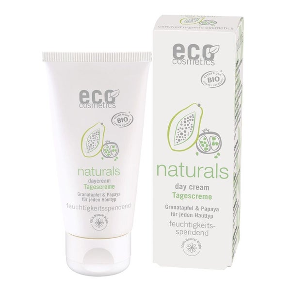 eco cosmetics Naturals Day Tagescreme mit Granatapfel und Papaya 50 ml
