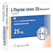 L-thyrox Hexal 25 Mikrogramm Tabletten 50 St