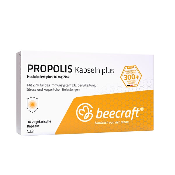 beecraft Propolis Kapseln plus Zink 30 St