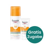 Produktabbildung: Eucerin Oil Control Face Sun Gel-Creme LSF 50+ 50 ml