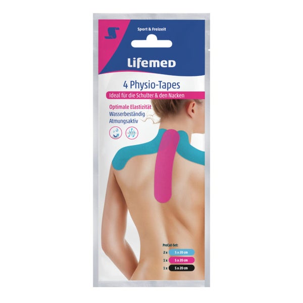 Lifemed Kinesiologie-Tapes für Schultern und Nacken 4 St