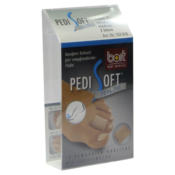 BORT Pedisoft Texline Zeh.Fing.Schutz Pa 2 St