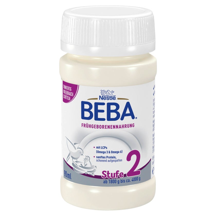 Nestlé BEBA Frühgeborenennahrung Stufe 2 32X90 ml