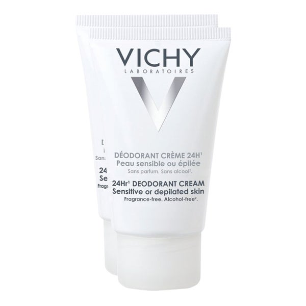 Vichy DEO Creme für empfindliche Haut Doppelpack 2X40 ml