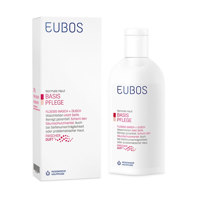 EUBOS BASIS PFLEGE FLÜSSIG WASCH + DUSCH 200 ml