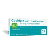 Cetirizin 10 - 1A PHARMA® 50 St