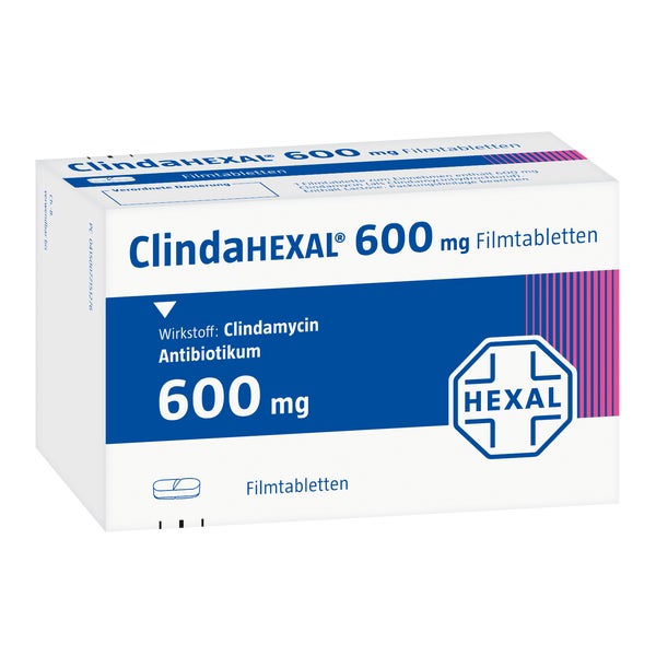 Clindahexal 600 mg Filmtabletten 14 St