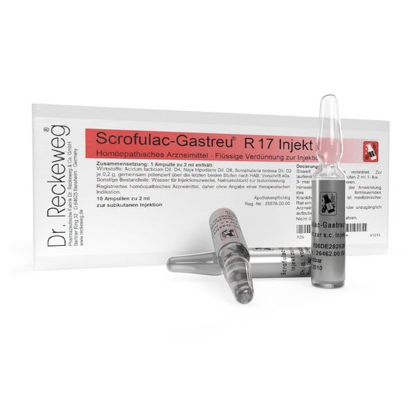 Dr. Reckeweg Scrofulac-Gastreu R17 Injekt 10X2 ml