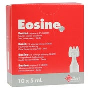 Eosin 2% Wässrige Pflegelösung steril 10X5 ml