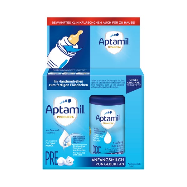 Aptamil Pronutra Pre, Anfangsmilch von Geburt an, 2 x 90 ml 2X90 ml
