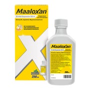 Produktabbildung: Maaloxan Sodbrennenmittel Pfefferminz-Geschmack 250 ml