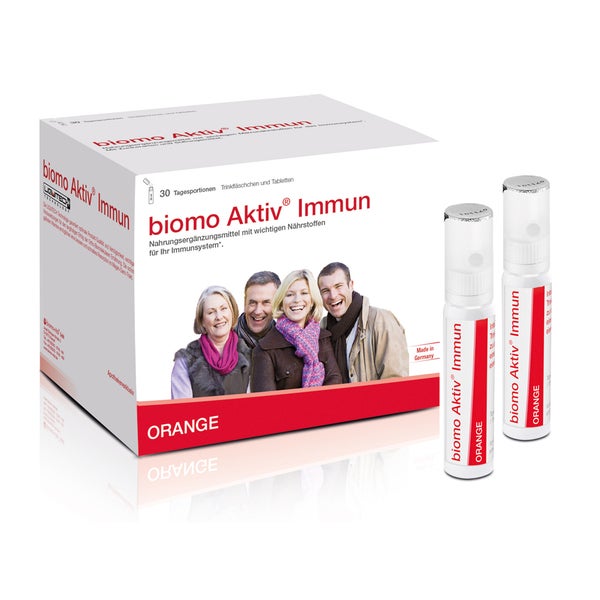 Biomo Aktiv Immun Trinkfl.+Tab.30-Tages- 1 P