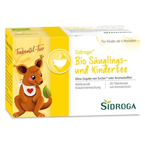 Sidroga Bio Säuglings- und Kindertee Filterbeutel 20X1,3 g