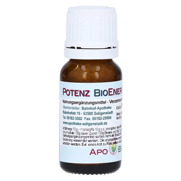 Potenz Bioenerg Globuli 10 g