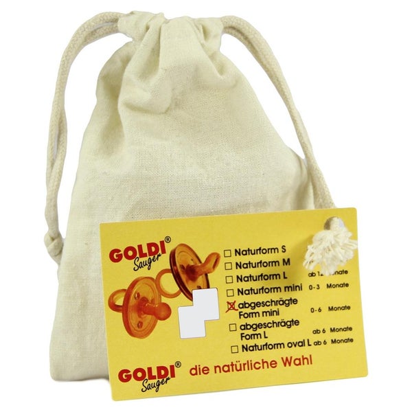 Goldisauger Abgeschrägt 0-6 Monate 1 St