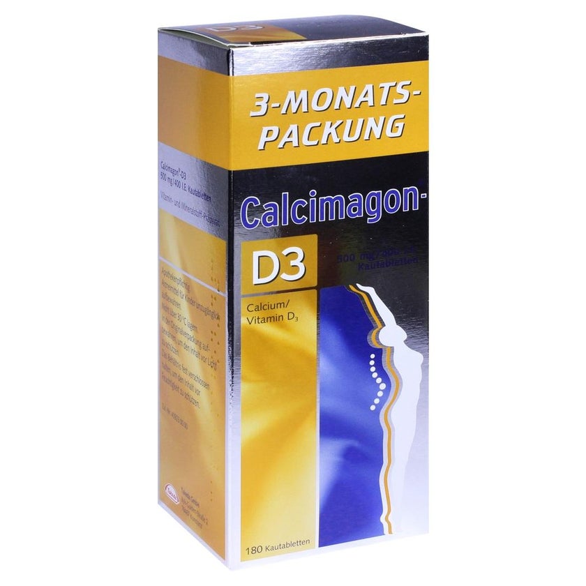 Calcimagon D3 Kautabletten 180 St