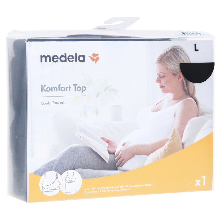 Medela Komfort Top Schwarz Gr. L 1 St