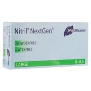 Nitril Einmal Handschuhe puderfrei groß 100 St