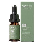CBD VITAL Bio CBD Öl 5% Naturextrakt Premium Hanf-Tropfen 10 ml