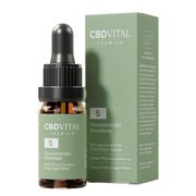 CBD VITAL Bio CBD Öl 5% Naturextrakt Premium Hanf-Tropfen 10 ml