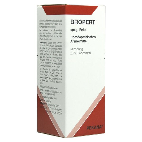 Bropert Spag.peka Tropfen 125 ml