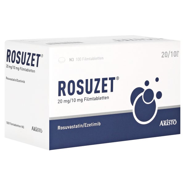 Rosuzet 20 Mg/10 mg Filmtabletten 100 St