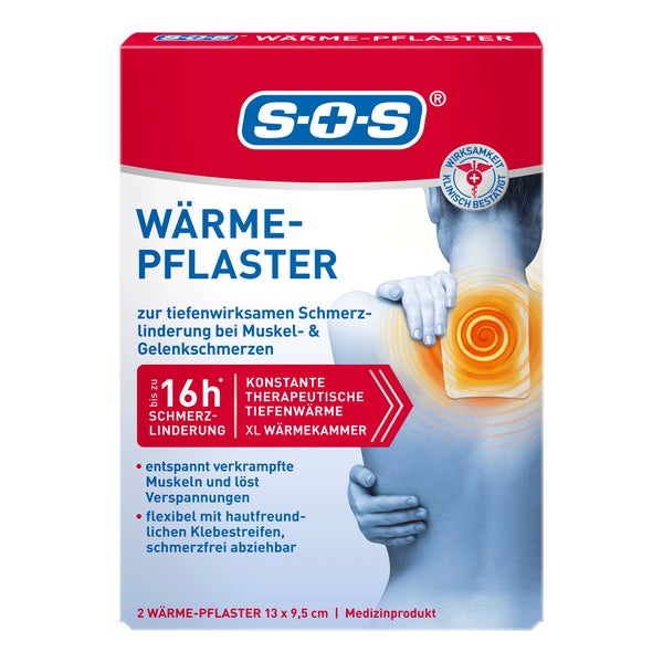SOS Wärme-Pflaster 2 St