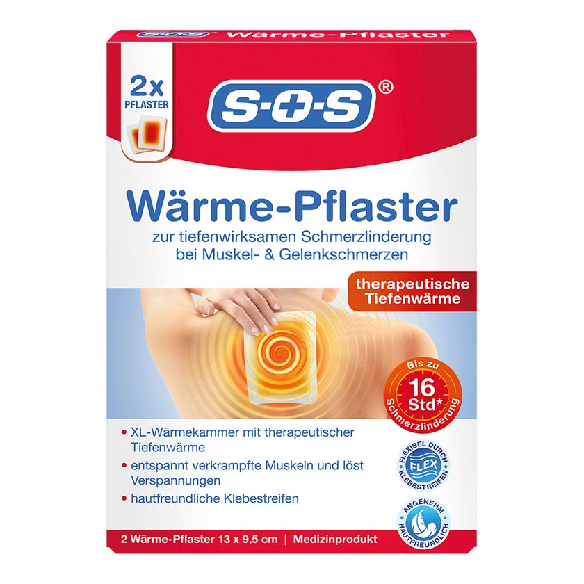 SOS Wärme-Pflaster 2 St