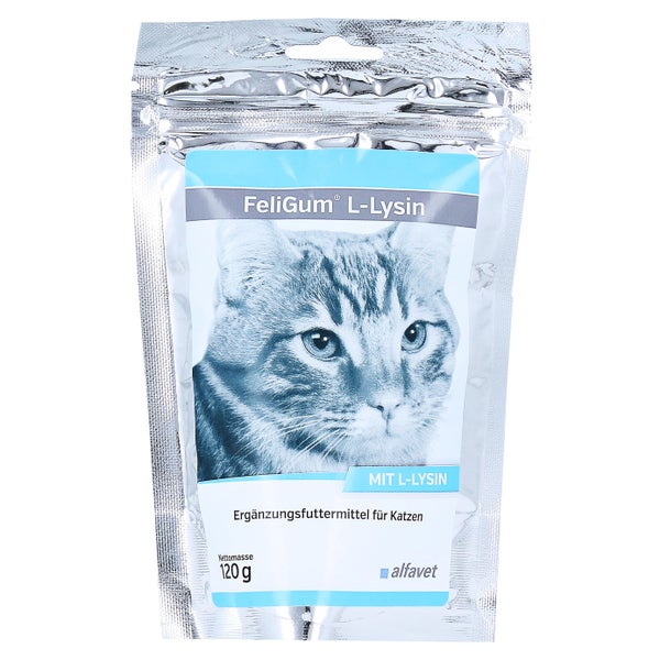 Feligum L-lysin Kaudrops f.Katzen 120 g
