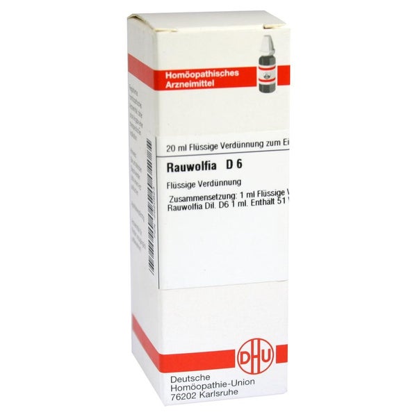 Rauwolfia D 6 Dilution 20 ml