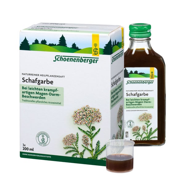 Schafgarbensaft Schoenenberger Heilpfl.s 3X200 ml