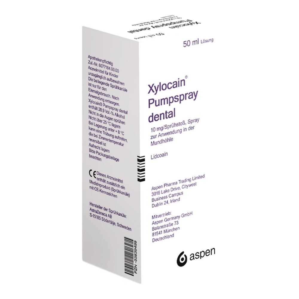 Xylocain Pumpspray dental 50 ml